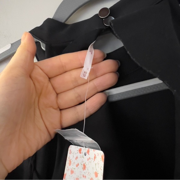 NEW Free People Cold Shoulder Mini Dress - Picture 8 of 8